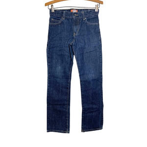 Boys Old Navy Adjustable Waist Dark Wash Skinny Jeans Blue Size 10